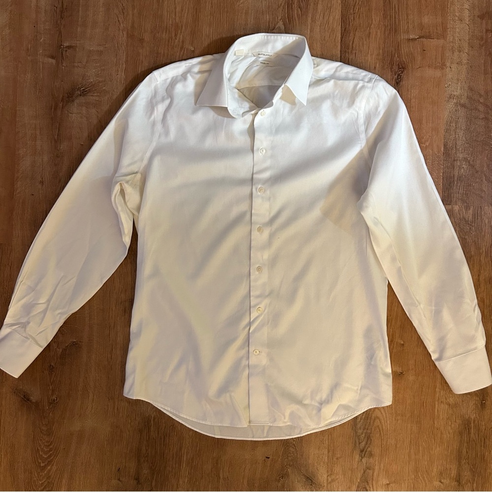 Suitsupply Traveler Cotton Shirt 16.5